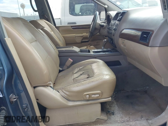 2011 Nissan Armada SV with VIN 5N1BA0ND6BN611508, listed as a IAAI auction lot 42031384 with 228,523 mi miles and . Bid and sale history available at DreamBid. Image 5.