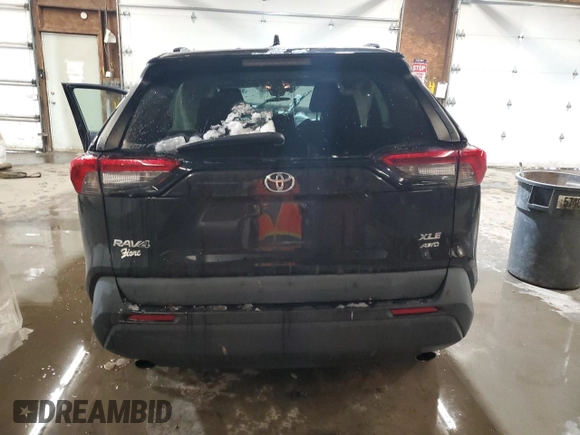 2020 Toyota RAV4 XLE with VIN 2T3P1RFV1LC067713, listed as a Copart auction lot 88258735 with Not Provided miles and Salvage Title. Bid and sale history available at DreamBid. Image 6.
