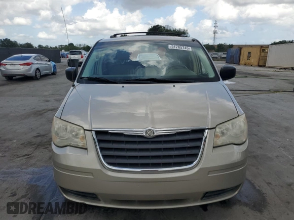 2008 Chrysler Town & Country LX with VIN 2A8HR44H28R766600, listed as a Copart auction lot 52558705 with 173,701 mi miles and Salvage Title. Bid and sale history available at carsss.com. Image 5.