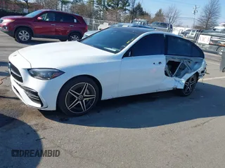 2023 Mercedes-Benz C 300 with VIN W1KAF4GB4PR108957, listed as a IAAI auction lot 41381589 with 23,496 mi miles and . Bid and sale history available at DreamBid. Image 18.