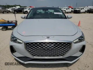 2019 Genesis G70 3.3T Advanced with VIN KMTG74LE9KU032645, listed as a Copart auction lot 61433474 with 60,440 mi miles and Salvage Title. Bid and sale history available at carsss.com. Image 5.