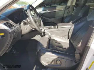 2015 Hyundai Genesis 5.0L with VIN KMHGN4JF7FU021001, listed as a Copart auction lot 49530295 with 111,281 mi miles and Salvage Title. Bid and sale history available at carsss.com. Image 7.
