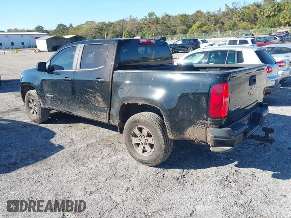 2020 Chevrolet Colorado 2WD Work Truck with VIN 1GCGSBEN2L1107798, listed as a IAAI auction lot 41021830 with 67,946 mi miles and . Bid and sale history available at DreamBid. Image 3.
