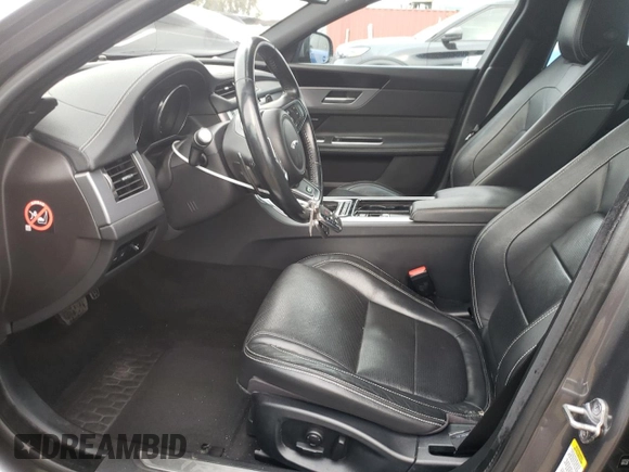 2016 Jaguar XF 35t R-Sport with VIN SAJBF4BV1GCY02980, listed as a Copart auction lot 77446644 with 48,436 mi miles and Salvage Title. Bid and sale history available at carsss.com. Image 7.