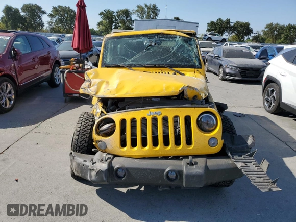 2015 Jeep Wrangler Rubicon with VIN 1C4BJWCGXFL559838, listed as a Copart auction lot 63685704 with 97,917 mi miles and Non repairable. Bid and sale history available at DreamBid. Image 5.
