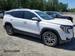 2024 GMC Terrain SLT with VIN 3GKALVEG3RL300909, listed as a Copart auction lot 65032885 with 21,466 mi miles and Clean title. Bid and sale history available at DreamBid. Image 4.