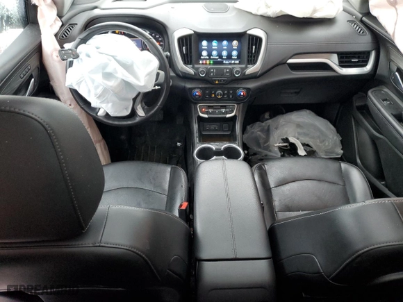 2022 GMC Terrain SLT with VIN 3GKALVEV6NL148973, listed as a Copart auction lot 46913315 with 38,418 mi miles and Salvage Title. Bid and sale history available at carsss.com. Image 8.