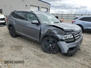 2018 Volkswagen Atlas 3.6L V6 SEL with VIN 1V2MR2CA2JC537460, listed as a Copart auction lot 52799365 with 147,059 mi miles and Non Repairable. Bid and sale history available at carsss.com. Image 4.