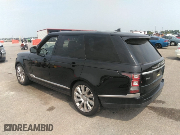 2016 Land Rover Range Rover Supercharged z VIN SALGS2EF3GA297196, wystawiony jako IAAI lot #39953313 z przebiegiem 74 856 mil mil oraz . Historia ofert i sprzedaży dostępna na DreamBid. Obrazek 3.