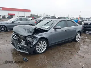 2013 Audi A4 Premium Plus with VIN WAUFFAFL7DN050223, listed as a IAAI auction lot 40444635 with 107,807 mi miles. Bid and sale history available at carsss.com. Image 17.