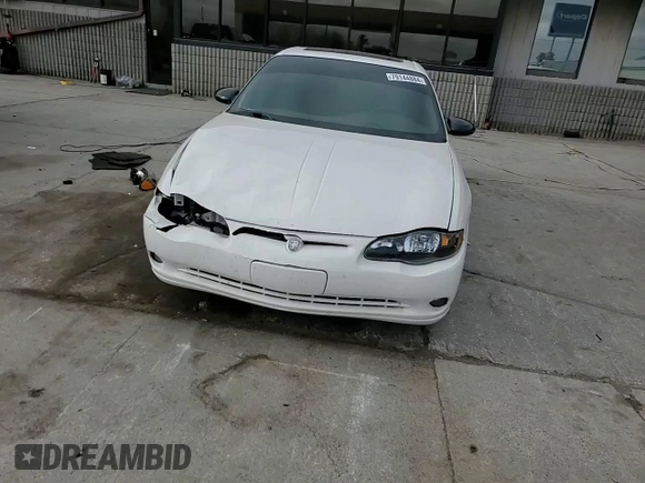 2005 Chevrolet Monte Carlo LT with VIN 2G1WX12K759243191, listed as a Copart auction lot 79144884 with 137,759 mi miles and Clean Title. Bid and sale history available at carsss.com. Image 10.