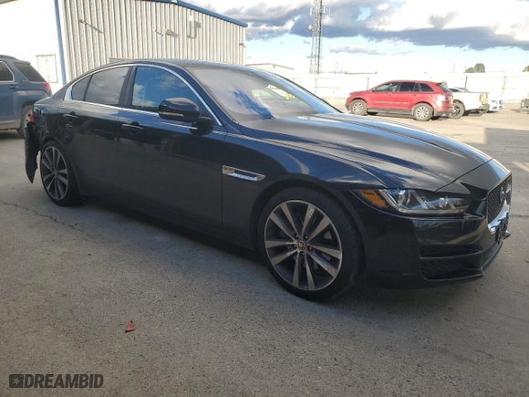 2017 Jaguar XE 25t Prestige with VIN SAJAE4BG4HA963434, listed as a Copart auction lot 48367745 with 86,839 mi miles and Salvage Title. Bid and sale history available at carsss.com. Image 4.