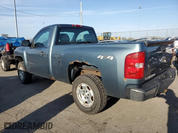 2008 Chevrolet Silverado 1500 Work Truck with VIN 1GCEK14X28Z162605, listed as a Copart auction lot 52361765 with 258,981 mi miles and Salvage Title. Bid and sale history available at carsss.com. Image 2.