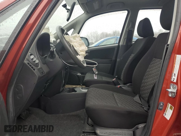2007 Suzuki SX4 with VIN JS2YB413175107297, listed as a Copart auction lot 52012665 with 40,044 mi miles and Salvage Title. Bid and sale history available at carsss.com. Image 7.