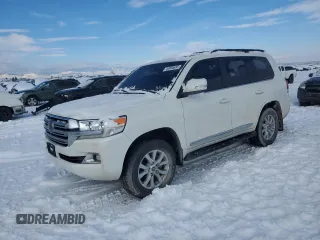 2021 Toyota Land Cruiser z VIN JTMCY7AJ1M4104260, wystawiony jako Copart lot #44994655 z przebiegiem Nie podano mil oraz Szkoda całkowita • Salvage title. Historia ofert i sprzedaży dostępna na DreamBid. Obrazek 1.