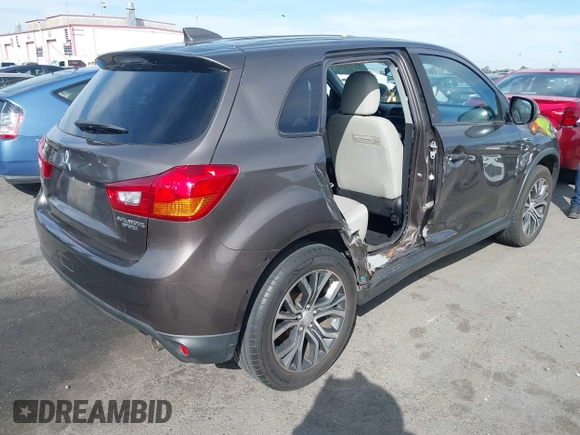2017 Mitsubishi Outlander Sport ES 2.0 with VIN JA4AP3AU1HZ003199, listed as a IAAI auction lot 41752146 with 79,569 mi miles. Bid and sale history available at carsss.com. Image 4.