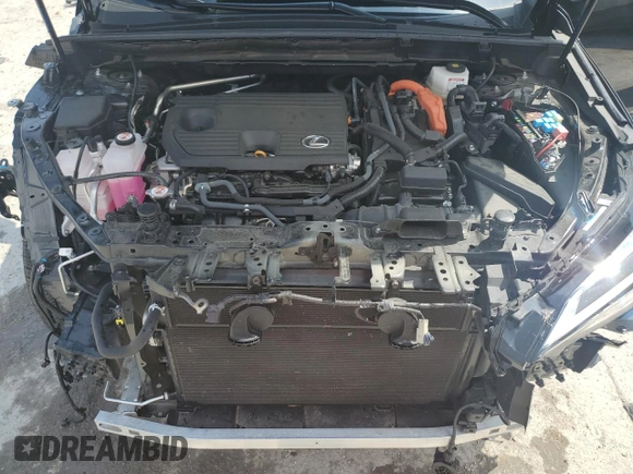 2024 Lexus NX 350h Premium with VIN 2T2GKCEZ5RC023130, listed as a Copart auction lot 55569605 with 22,705 mi miles and Salvage title. Bid and sale history available at DreamBid. Image 12.