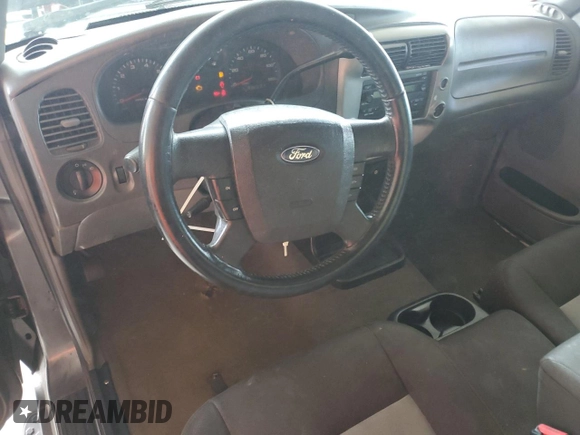 2010 Ford Ranger XL with VIN 1FTKR1ED0APA15350, listed as a Copart auction lot 60885035 with 174,023 mi miles and Salvage title. Bid and sale history available at DreamBid. Image 8.