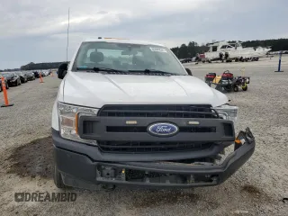 2019 Ford F-150 XL with VIN 1FTFX1E59KFA06511, listed as a Copart auction lot 80884844 with 104,543 mi miles and Salvage title. Bid and sale history available at DreamBid. Image 5.