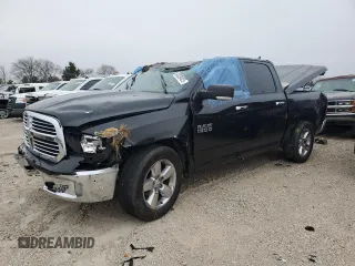2016 Ram 1500 Big Horn with VIN 1C6RR6LG0GS332888, listed as a Copart auction lot 43039425 with 0 mi miles and Salvage Title. Bid and sale history available at carsss.com. Image 1.