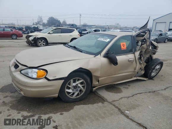 2004 Pontiac Grand Am SE1 with VIN 1G2NF52E74C211246, listed as a Copart auction lot 83229384 with 0 mi miles and Salvage Title. Bid and sale history available at carsss.com. Image 1.