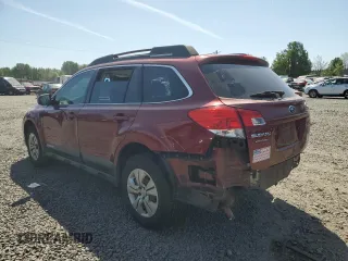 2011 Subaru Outback 2.5i with VIN 4S4BRBAC3B3310031, listed as a Copart auction lot 55672955 with 163,843 mi miles and Salvage title. Bid and sale history available at DreamBid. Image 2.