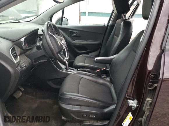 2021 Chevrolet Trax LT with VIN KL7CJPSB4MB314324, listed as a Copart auction lot 62142474 with 58,335 mi miles and Non Repairable. Bid and sale history available at carsss.com. Image 7.