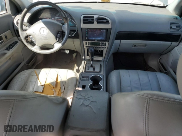 2004 Lincoln LS Luxury with VIN 1LNHM86S84Y688198, listed as a Copart auction lot 75727414 with 188,528 mi miles and Salvage Title. Bid and sale history available at DreamBid. Image 8.