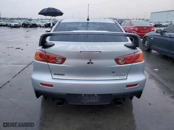 2008 Mitsubishi Lancer Evolution MR with VIN JA3AW56V88U051784, listed as a Copart auction lot 84726754 with 173,556 mi miles and Clean Title. Bid and sale history available at carsss.com. Image 6.