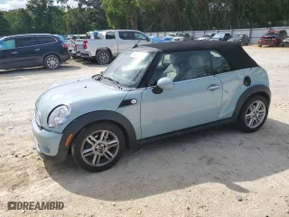 2014 MINI Cooper Convertible with VIN WMWZN3C53ET861483, listed as a Copart auction lot 52788785 with 20,274 mi miles and Salvage Title. Bid and sale history available at carsss.com. Image 1.