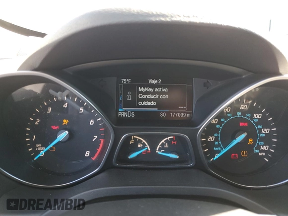 2013 Ford Escape SEL with VIN 1FMCU9H94DUC94456, listed as a Copart auction lot 63872645 with 177,099 mi miles and Salvage title. Bid and sale history available at DreamBid. Image 9.