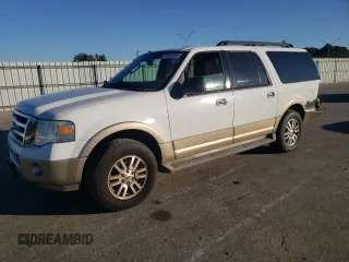 2012 Ford Expedition EL King Ranch with VIN 1FMJK1H57CEF49086, listed as a Copart auction lot 76992584 with Not Provided miles and Salvage Title. Bid and sale history available at carsss.com. Image 1.