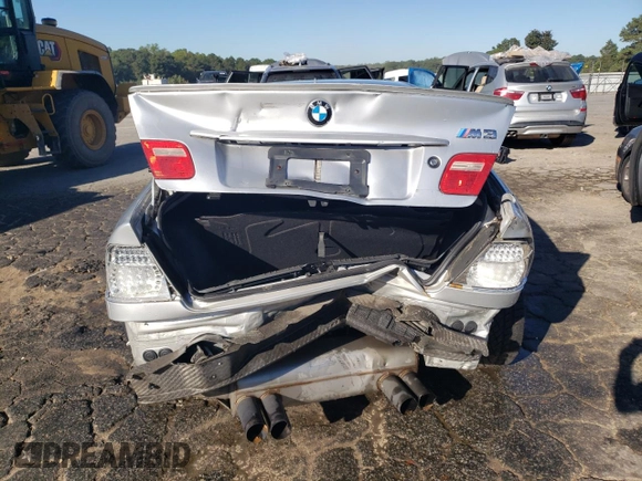 2004 BMW 3 Series M3 with VIN WBSBL93414PN55791, listed as a Copart auction lot 73571164 with Not Provided miles and Salvage Title. Bid and sale history available at DreamBid. Image 6.