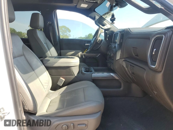 2019 Chevrolet Silverado 1500 LTZ with VIN 3GCUYGED5KG125542, listed as a Copart auction lot 53467455 with 92,053 mi miles and Salvage Title. Bid and sale history available at DreamBid. Image 7.