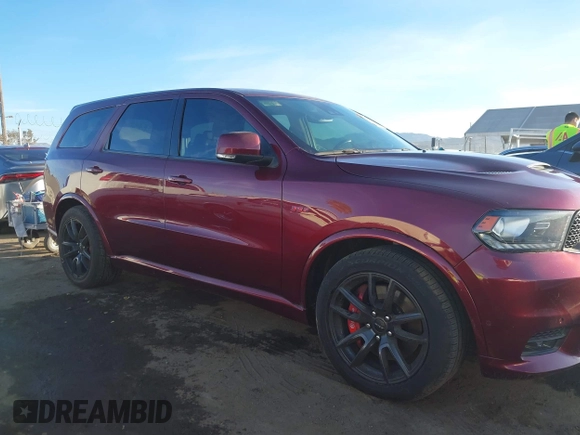 2019 Dodge Durango SRT with VIN 1C4SDJGJXKC556870, listed as a IAAI auction lot 41125324 with 16,857 mi miles and . Bid and sale history available at DreamBid. Image 13.
