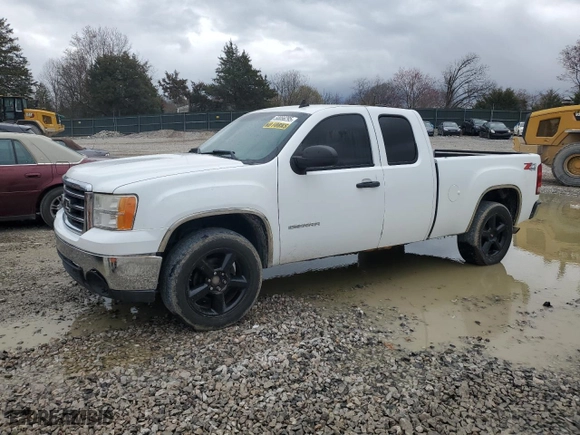 2013 GMC Sierra 1500 SLE with VIN 1GTR2VE77DZ287682, listed as a Copart auction lot 50056295 with 189,383 mi miles and Clean Title. Bid and sale history available at carsss.com. Image 1.