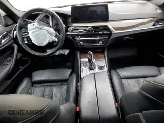 2022 BMW 5 Series 530i xDrive with VIN WBA13BJ04NCJ08677, listed as a Copart auction lot 46466225 with Not Provided miles and Salvage Title. Bid and sale history available at carsss.com. Image 8.