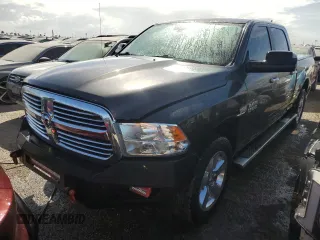 2018 Ram 1500 Big Horn with VIN 1C6RR7TTXJS130490, listed as a Copart auction lot 76624364 with 85,862 mi miles and Salvage title. Bid and sale history available at DreamBid. Image 1.