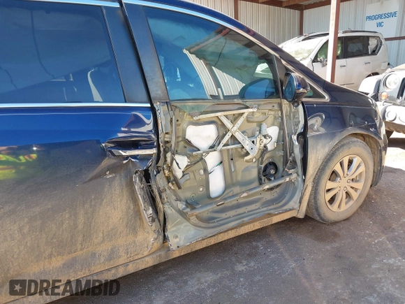 2014 Honda Odyssey EX with VIN 5FNRL5H43EB115025, listed as a IAAI auction lot 41685249 with 236,876 mi miles and . Bid and sale history available at carsss.com. Image 6.
