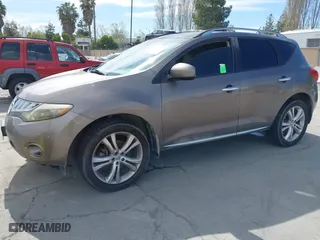 2009 Nissan Murano SL with VIN JN8AZ18W99W128700, listed as a IAAI auction lot 42021096 with 209,751 mi miles. Bid and sale history available at carsss.com. Image 2.