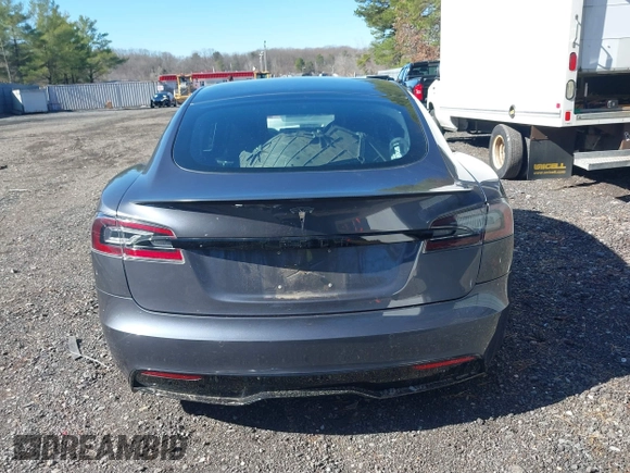 2021 Tesla Model S Long Range with VIN 5YJSA1E52MF428370, listed as a IAAI auction lot 41809773 with 34,372 mi miles and . Bid and sale history available at DreamBid. Image 16.