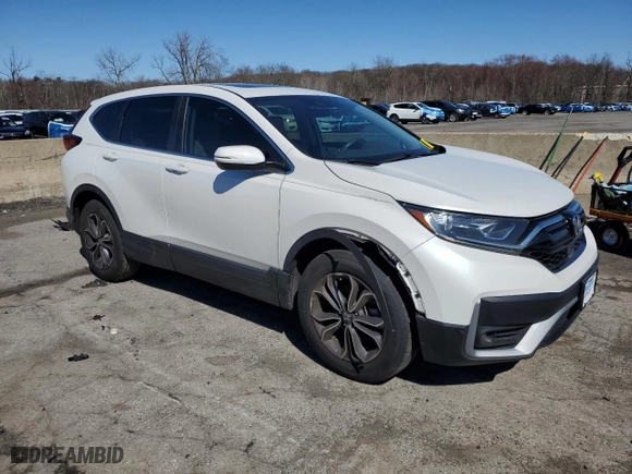 2021 Honda CR-V EX with VIN 5J6RW1H52MA000930, listed as a Copart auction lot 51062545 with 10,903 mi miles and Salvage Title. Bid and sale history available at carsss.com. Image 4.