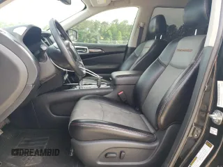 2019 Nissan Pathfinder SL with VIN 5N1DR2MN9KC654050, listed as a Copart auction lot 57473925 with 51,904 mi miles and Salvage title. Bid and sale history available at DreamBid. Image 7.