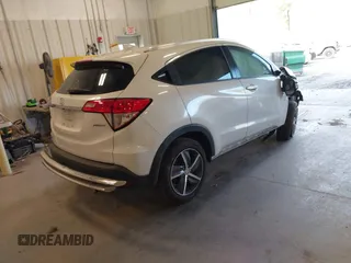 2022 Honda HR-V EX-L with VIN 3CZRU6H73NM758171, listed as a IAAI auction lot 41630669 with 29,391 mi miles. Bid and sale history available at carsss.com. Image 4.