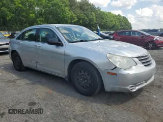 2008 Chrysler Sebring LX with VIN 1C3LC46K18N195789, listed as a Copart auction lot 55385255 with 198,029 mi miles and Salvage title. Bid and sale history available at DreamBid. Image 4.