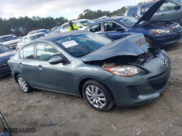 2012 Mazda Mazda3 i Sport with VIN JM1BL1UF5C1632186, listed as a IAAI auction lot 41033780 with NaN miles. Bid and sale history available at carsss.com. Image 13.