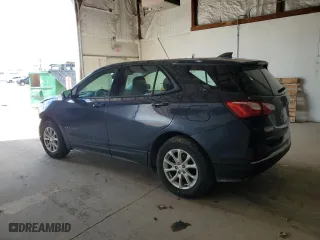 2018 Chevrolet Equinox LS with VIN 3GNAXHEV6JS568077, listed as a Copart auction lot 50158685 with 122,661 mi miles and Salvage Title. Bid and sale history available at carsss.com. Image 2.