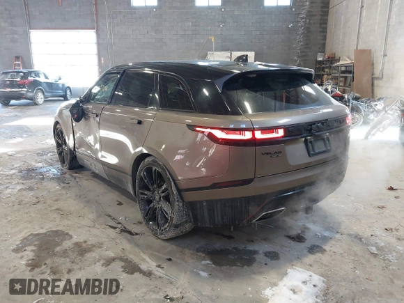 2020 Land Rover Range Rover Velar with VIN SALYM2EV0LA239787, listed as a IAAI auction lot 41378206 with 100,488 mi miles and . Bid and sale history available at DreamBid. Image 3.