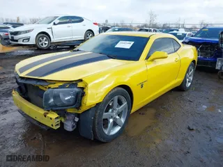 2012 Chevrolet Camaro 1LT with VIN 2G1FB1E34C9182124, listed as a IAAI auction lot 41685108 with NaN miles. Bid and sale history available at carsss.com. Image 2.