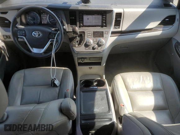 2018 Toyota Sienna XLE Auto Access Seat with VIN 5TDYZ3DC3JS918449, listed as a Copart auction lot 65250505 with 188,465 mi miles and Salvage title. Bid and sale history available at DreamBid. Image 8.